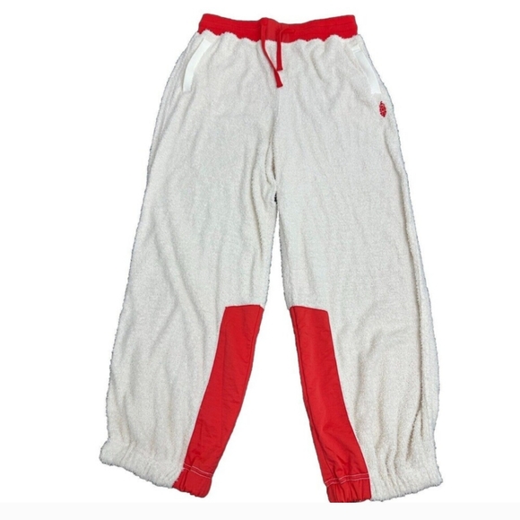 NWT FP Movement by Free People Cuddle Up Pants Size Large in Ivory - Picture 6 of 6
